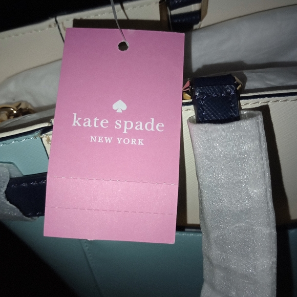 NWT Kate Spade Staci Color block laptop Tote - Picture 5 of 12